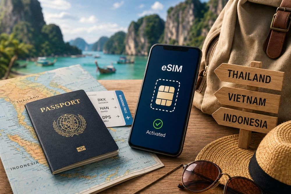 Southeast Asia eSIM vs Local SIMs: What Works Best for Thailand, Vietnam, and Indonesia?